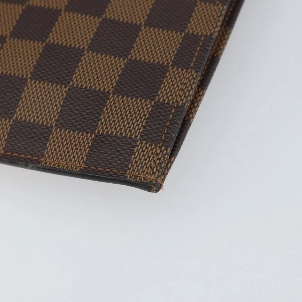 LOUIS VUITTON Damier Savannah Pochette Jules GM Clutch Bag - Picture 8 of 16